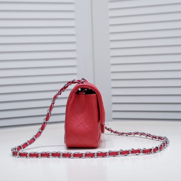 シャネルバッグ背面デザイン